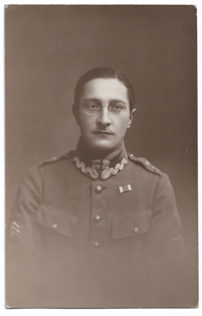 707 Kraków 3 Pułk Ułanów Piechoty Celowniczy CKM Zawodowy P.porucz baretka