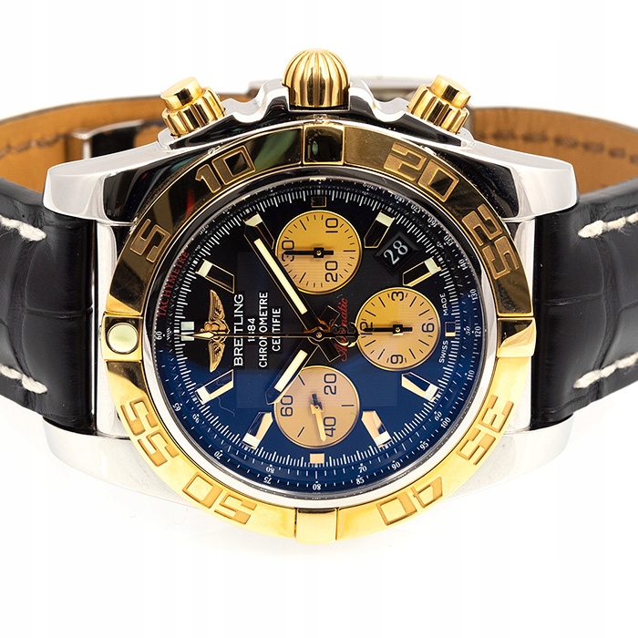 BREITLING CHRONOMAT 44 TWO TONE CB011012 KOMPLET