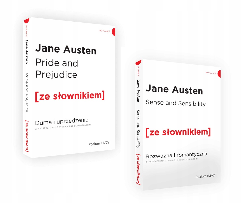 Jane Austen po angielsku - Dzień Kobiet 50% upust!