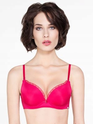 Biustonosz Agio push-up m. DB-9169 różowy 70B