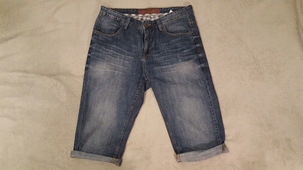 CROPP Denim spodnie krótkie roz. W32