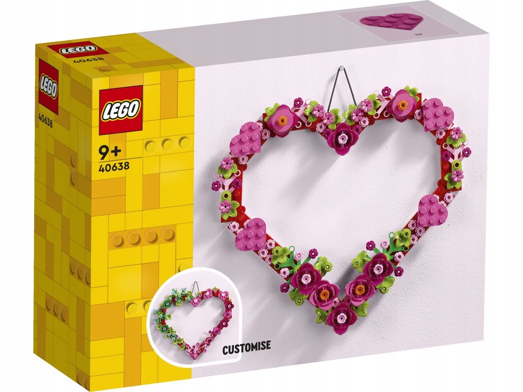 LEGO 40638 Ozdoba w kształcie serca