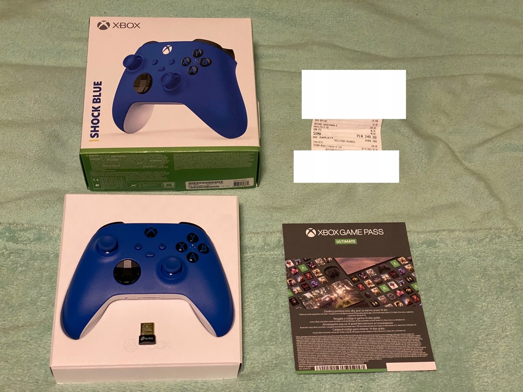 Kontroler MICROSOFT Xbox Series X Niebieski S Stan