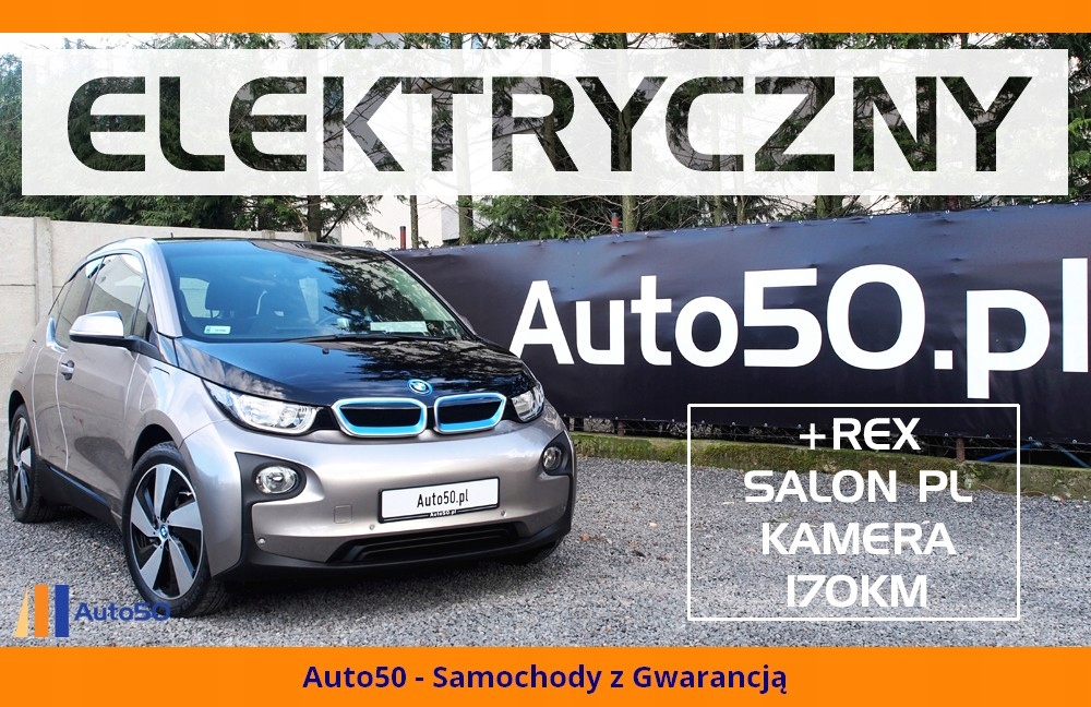 BMW i3 +REx Navi Professional SALON POLSKA Gwar.24