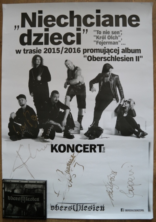 PŁYTA OBERSCHLESIEN II + PLAKAT Z AUTOGRAFAMI