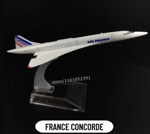 model samolot concorde air france 1/400 metalowy metal