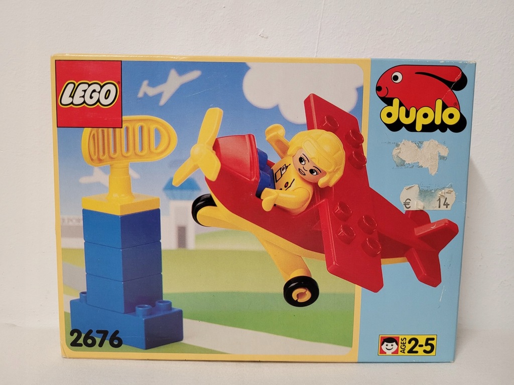 2673 Lego Duplo Samolot MISB 1993 nowy