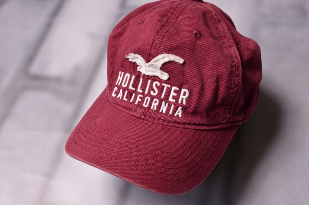 HOLLISTER CZAPECZKA CZAPKA Z DASZKIEM REGULOWANA