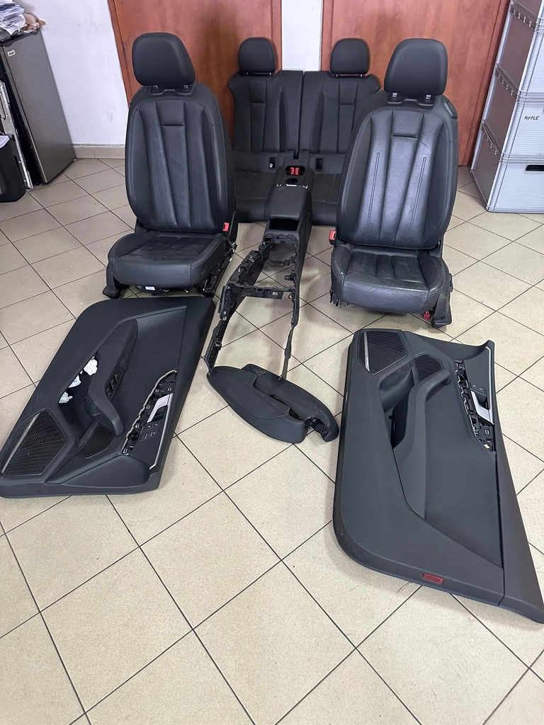 FOTEL KANAPA AUDI A5 CABRIO 8W F5 BOCZEK KOMPLET