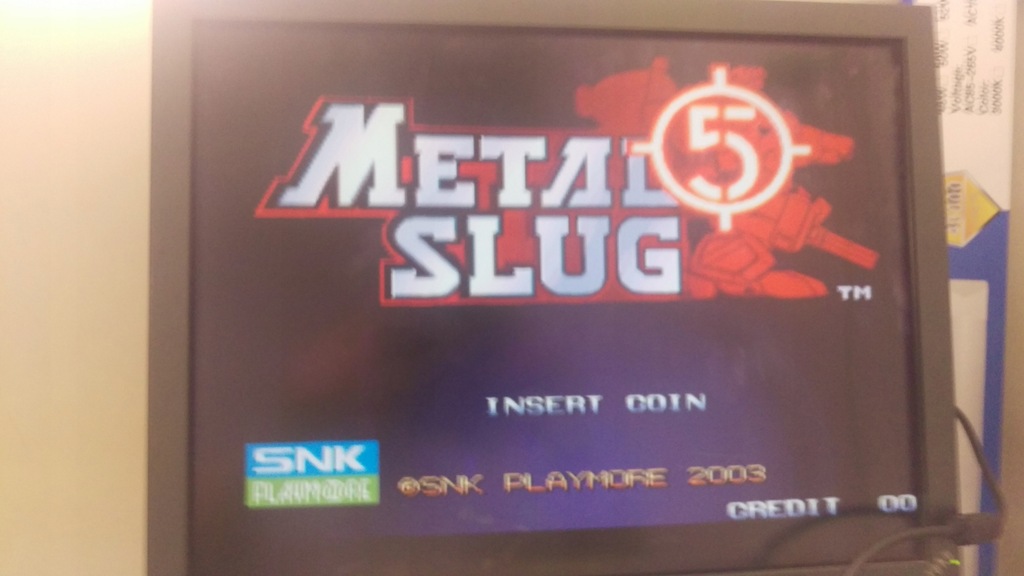 METAL SLUG 5 Arcade płyta pcb TAITO WILLIAMS SNK