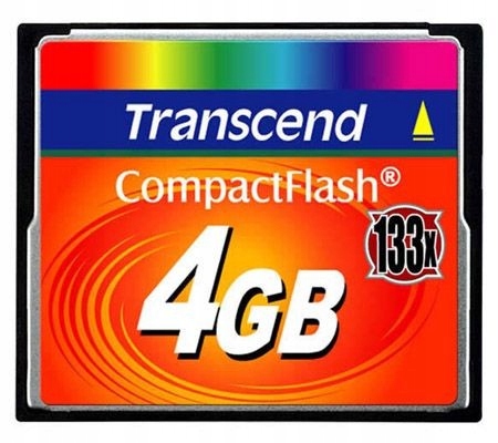 Karta pamięci CompactFlash 133 4GB 50/20 MB/s