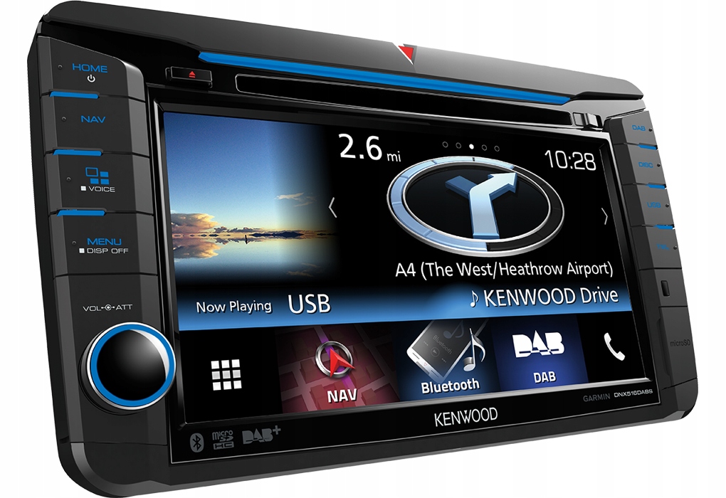 KENWOOD DNX516DABS HI-END VOLKSWAGEN CARPLAY DAB+