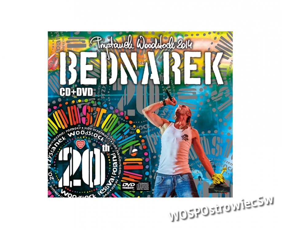 Płyta DVD + CD Kamil Bednarek WOODSTOCK