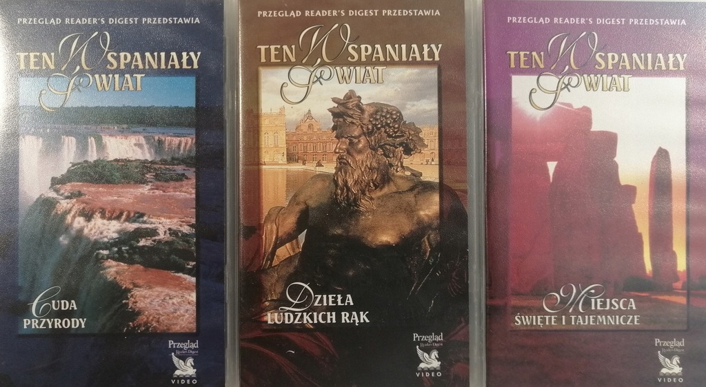 3x VHS Ten wspaniały świat