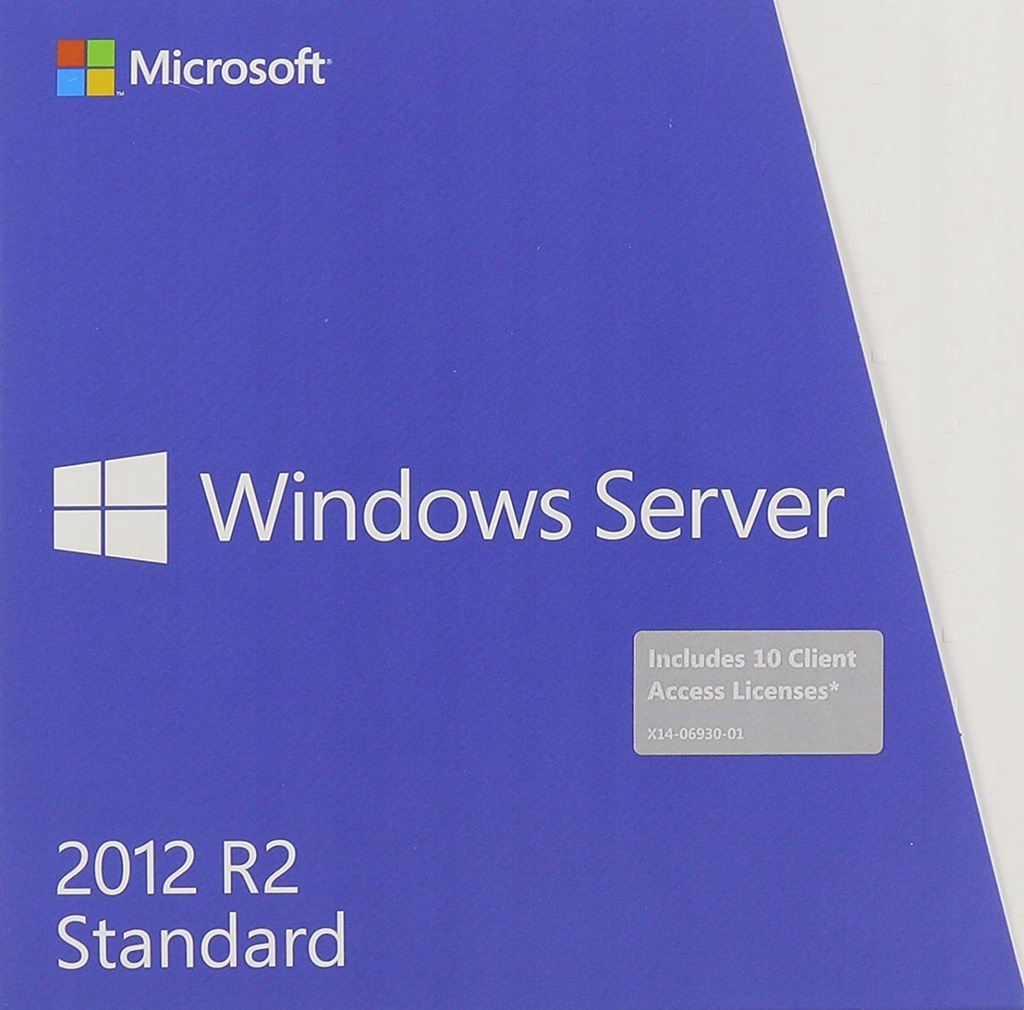 Windows Server 2012 R2 Standard 64 BIT Klucz