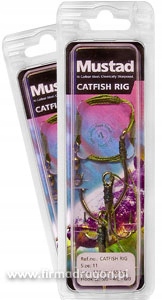 Zestaw Sumowy Catfish Rig 6/0-6/0 80cm Mustad