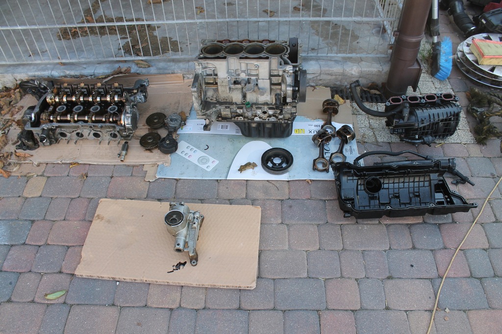 1.6 VTI 5FK 5FS (EP6C) SILNIK NA CZĘŚCI