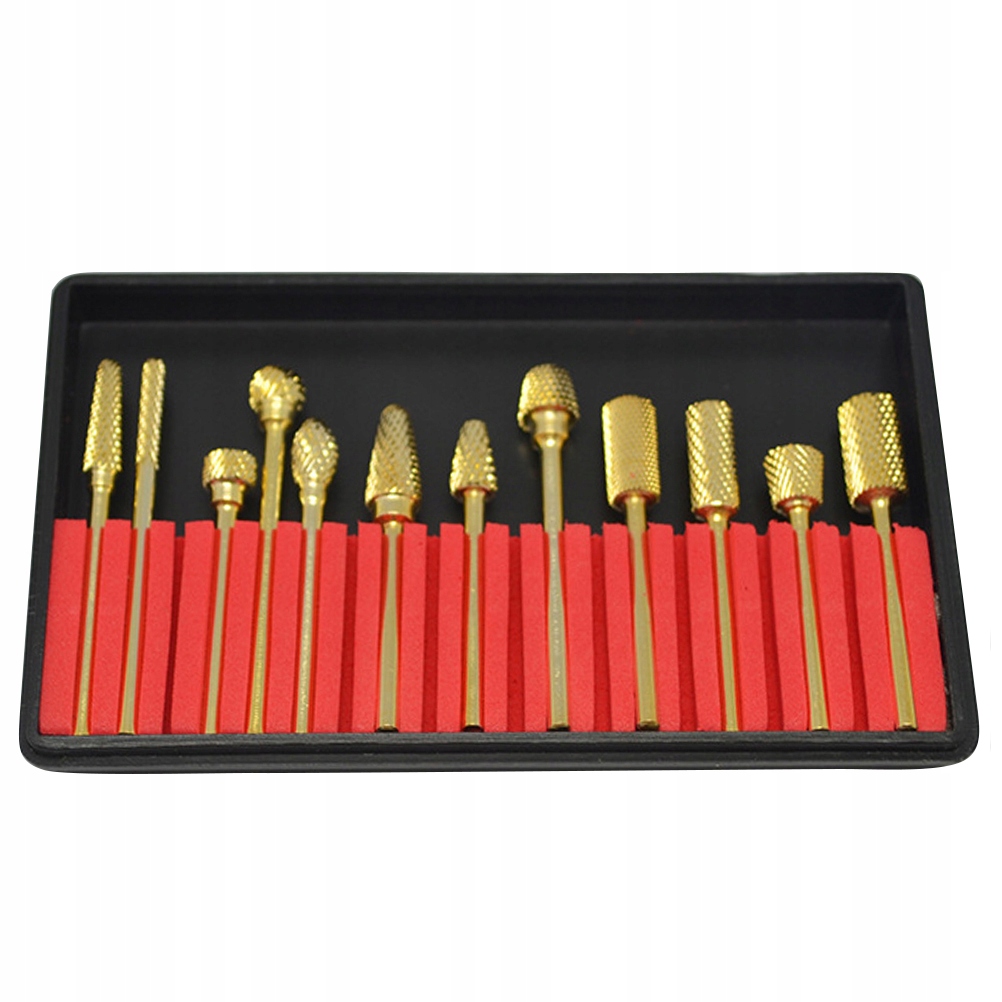 CARBIDE DRILL BIT NAIL SETS 12 PCS
