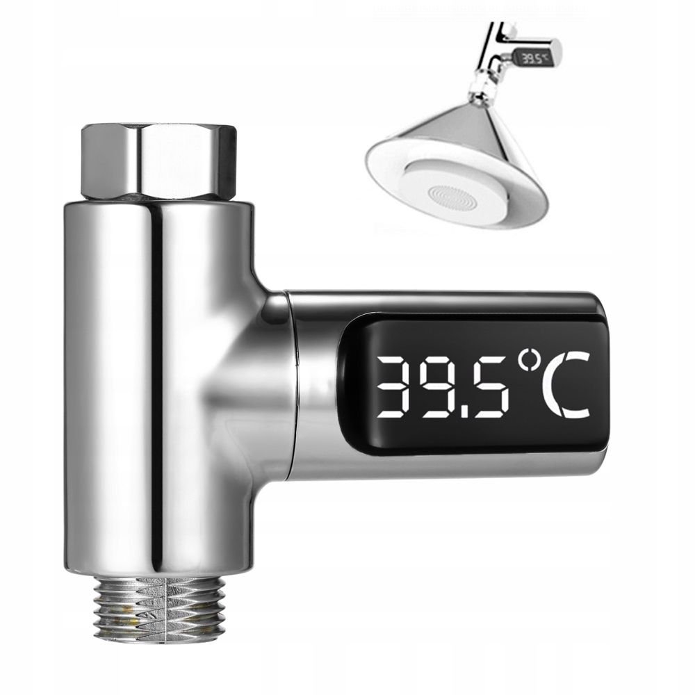 Купить Светодиодный термометр для душа Самодействующий термометр: отзывы, фото, характеристики в интерне-магазине Aredi.ru