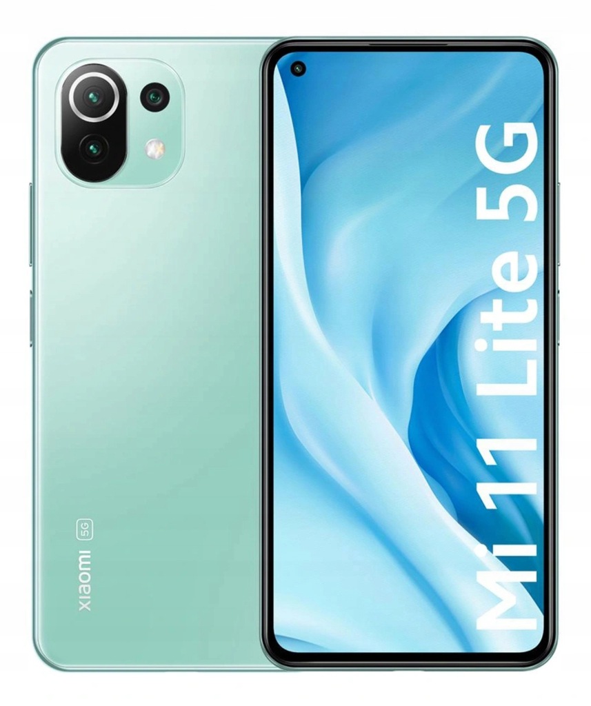 Smartfon Xiaomi 11 lite 5G NE 8 GB/128 GB zielony Dual Sim