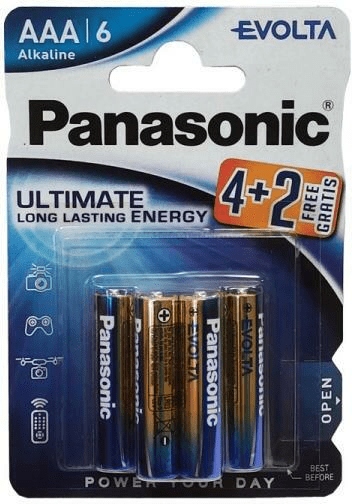 Bateria Panasonic LR03 EVOLTA ultimate long