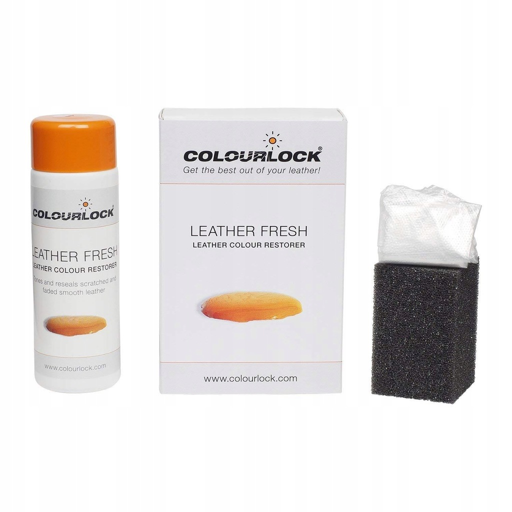 Colourlock Leather Fresh Dye DIY Repair Kolor, bar