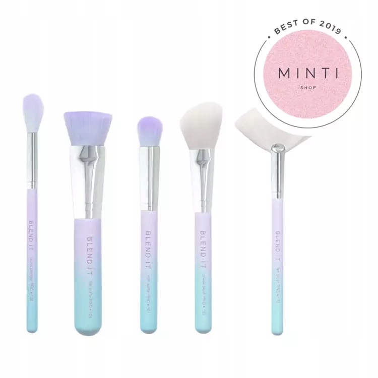 BLEND IT VIOLET SUNSET zestaw 5 pędzli COMPLEXION