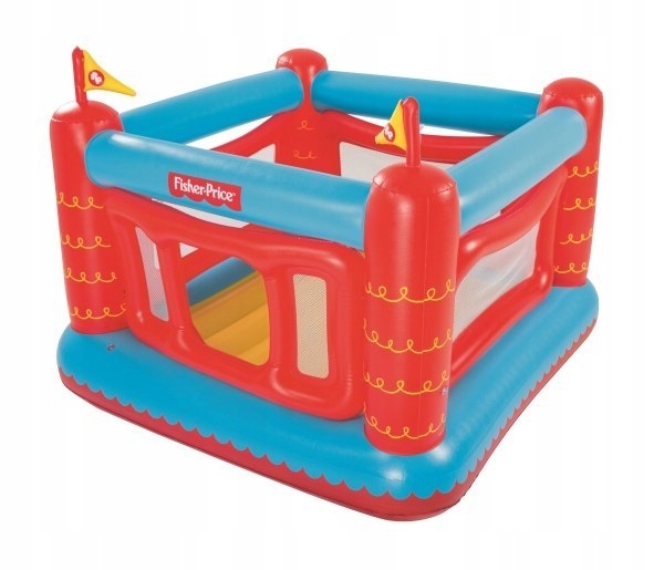 Bestway 93504 FISHER PRICE DMUCHANY ZAMEK-TRAMPOLI