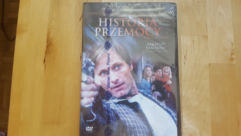 *BLOX* DVD Historia przemocy. Nowy. Folia.