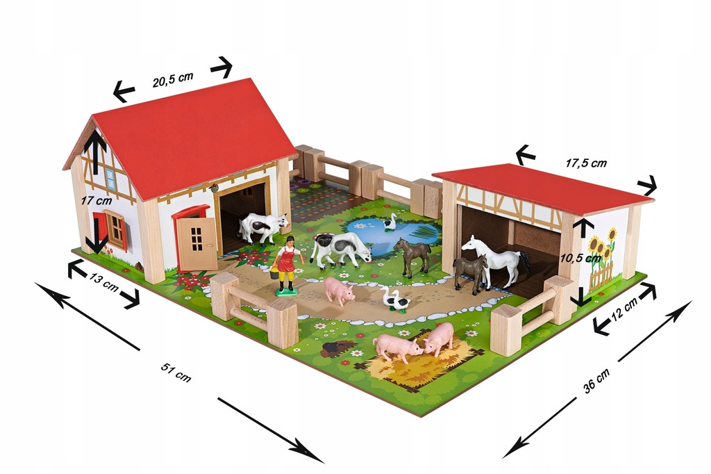 Купить ЭЙХОРН ДЕРЕВЯННАЯ ФЕРМА + ЖИВОТНЫЕ 25 ШТ.: отзывы, фото, характеристики в интерне-магазине Aredi.ru