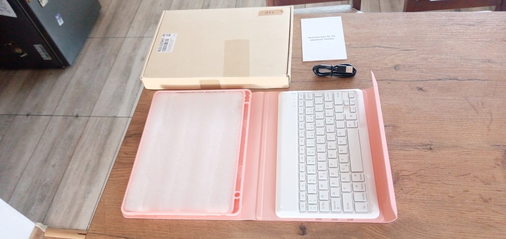 Jelly Comb etui + klawiatura iPad Pro 2020 10,2 / iPad 2019 (3. Gen)