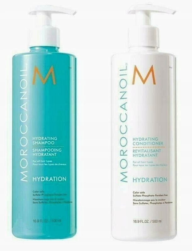 Moroccanoil HYDRATING szampon + odżywka 2 x 500 ml