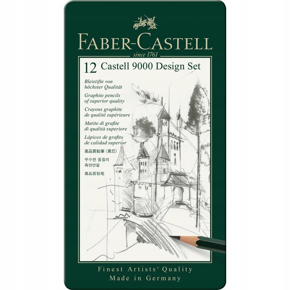 OŁÓWEK CASTELL 9000 DESIGN 12SZT FABER CASTELL -