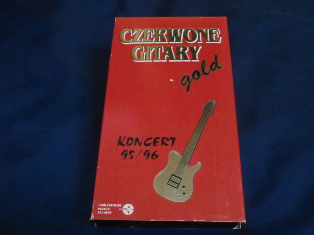 KASETA VHS CZERWONE GITARY GOLD KONCERT 95/96.