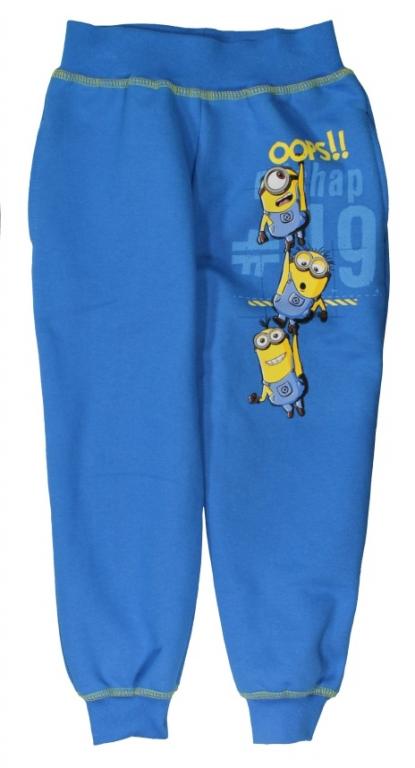 Spodnie dresowe MINIONKI blue *116