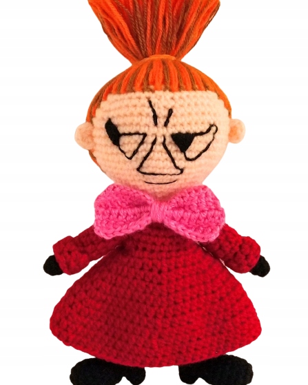Szydełkowa Mała Mi Maskotka Figurka na Prezent