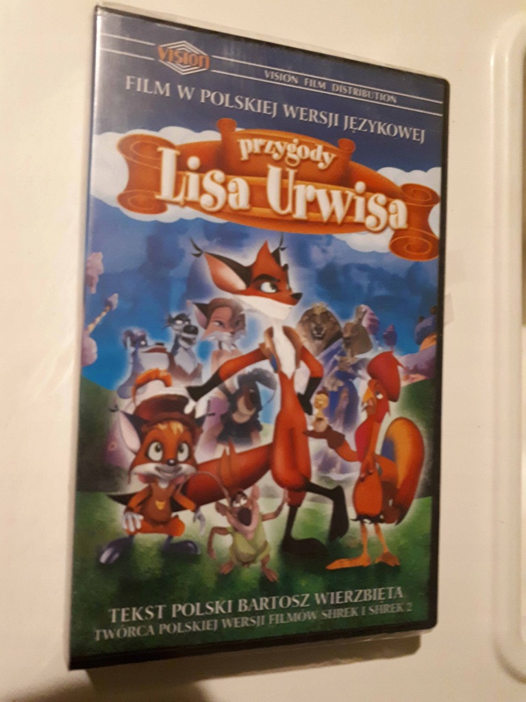 ! Przygody Lisa Urwisa unikat TANIO wFOLII Boberek