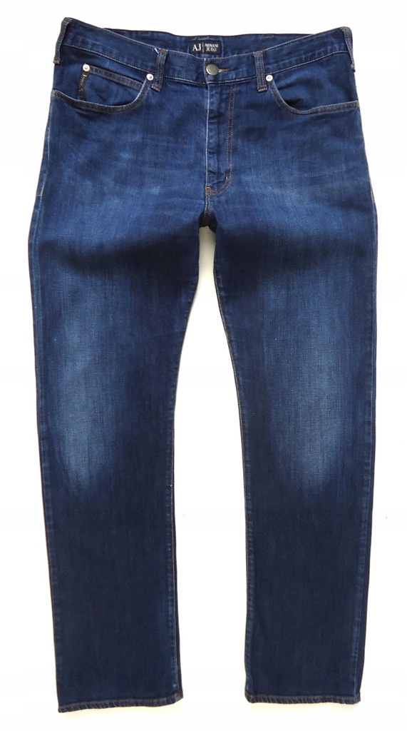 ARMANI spodnie jeansy proste 36/34