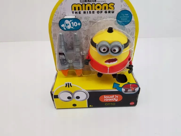 MINIONEK FIGURKA MINIONKI OTTO Z DŹWIĘKIEM