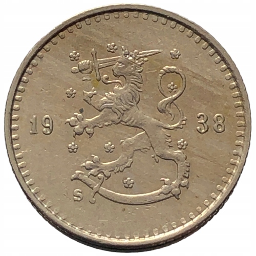 54272. Finlandia, 25 pennia 1938 r.
