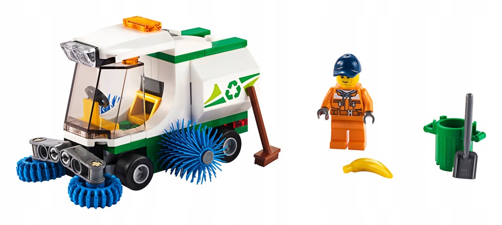 Купить LEGO CITY Подметальная машина (60249): отзывы, фото, характеристики в интерне-магазине Aredi.ru