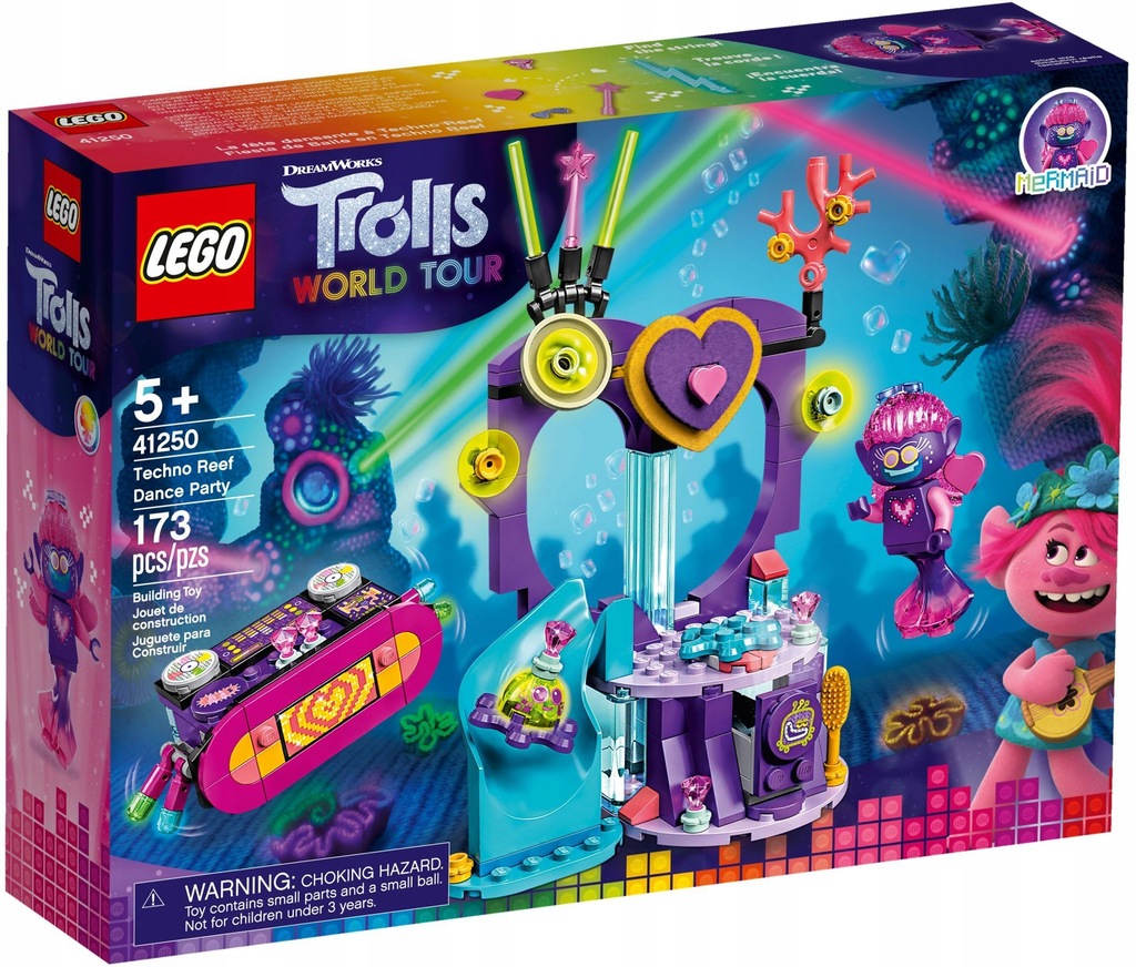 LEGO Trolls 41250 Impreza techno na rafie