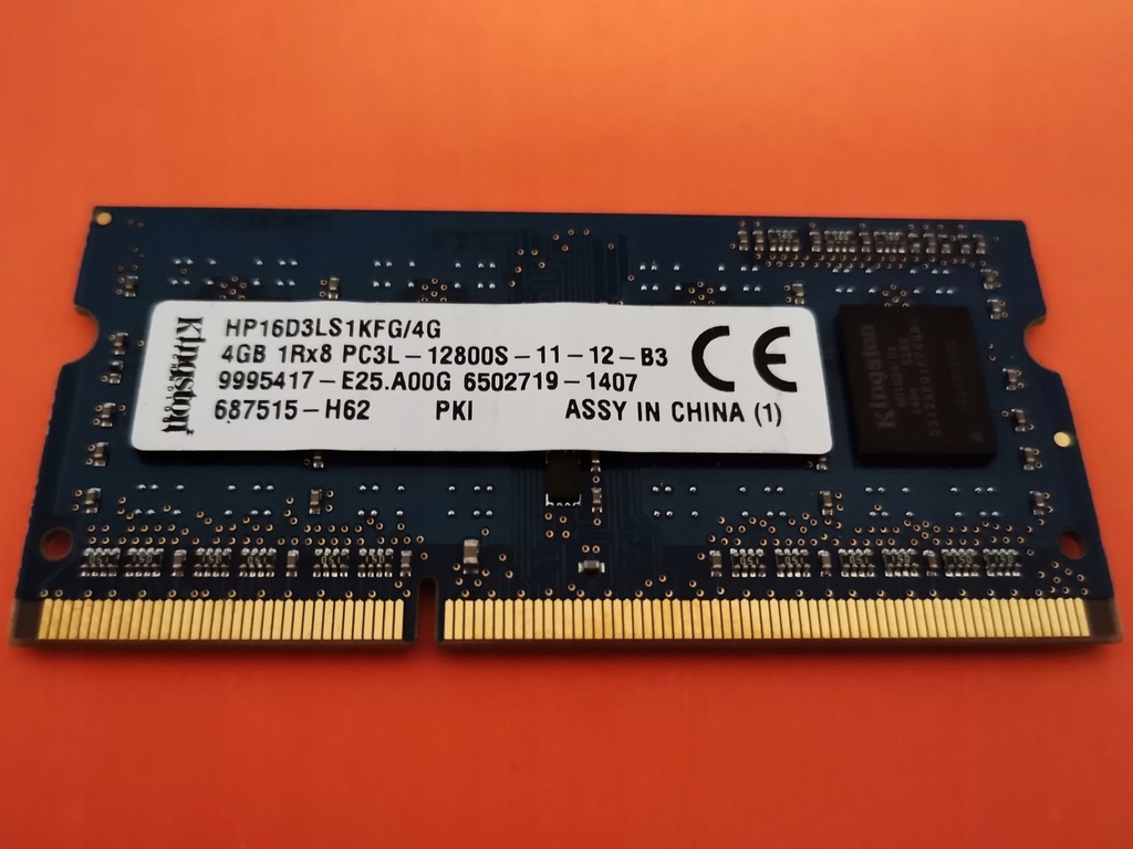 DDR3 4GB KingSton 12800