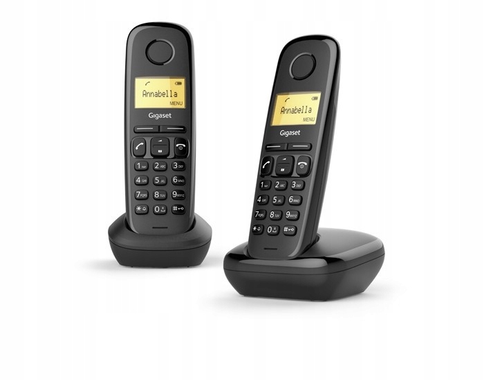 SIEMENS Telefon DECT A170 DUO Czarny