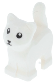 LEGO BIAŁY KOT KOTEK 80686pb01 NOWY