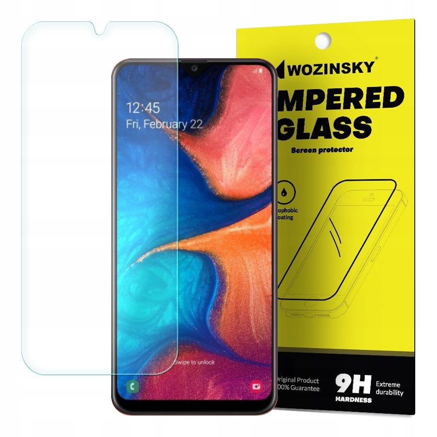 Szkło Hartowane do Samsung Galaxy A20E -Solidne 9H