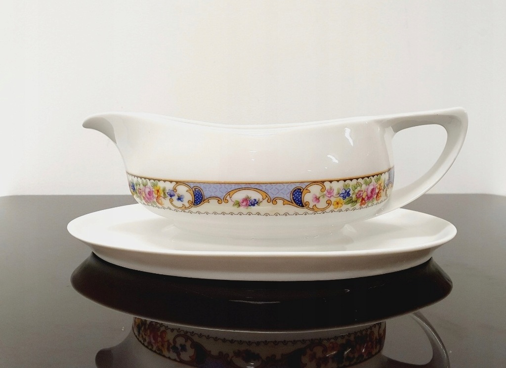 PORCELANOWA SOSJERKA ART DECO GIESCHE