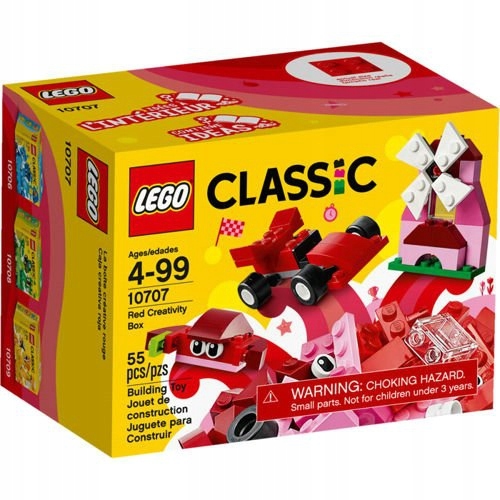 Klocki LEGO 10707 Czerwony zestaw kreatywny