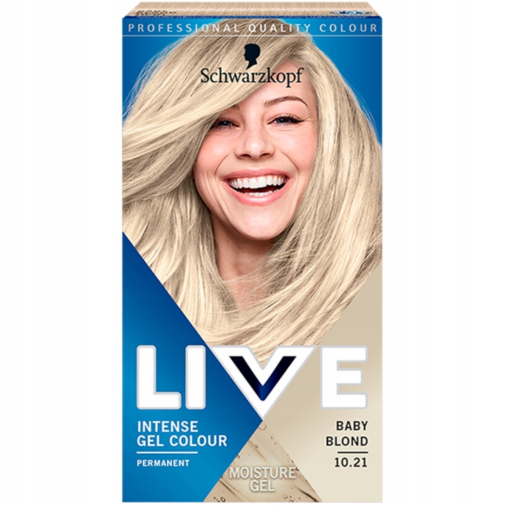 Schwarzkopf Live Farba do włosów 10.21 Baby blonde