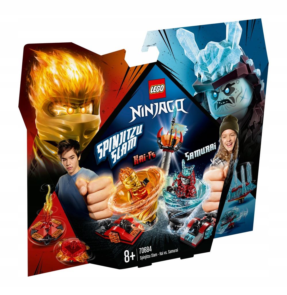 Купить LEGO NINJAGO Кружитцу — Кай против Самурая 70684: отзывы, фото, характеристики в интерне-магазине Aredi.ru